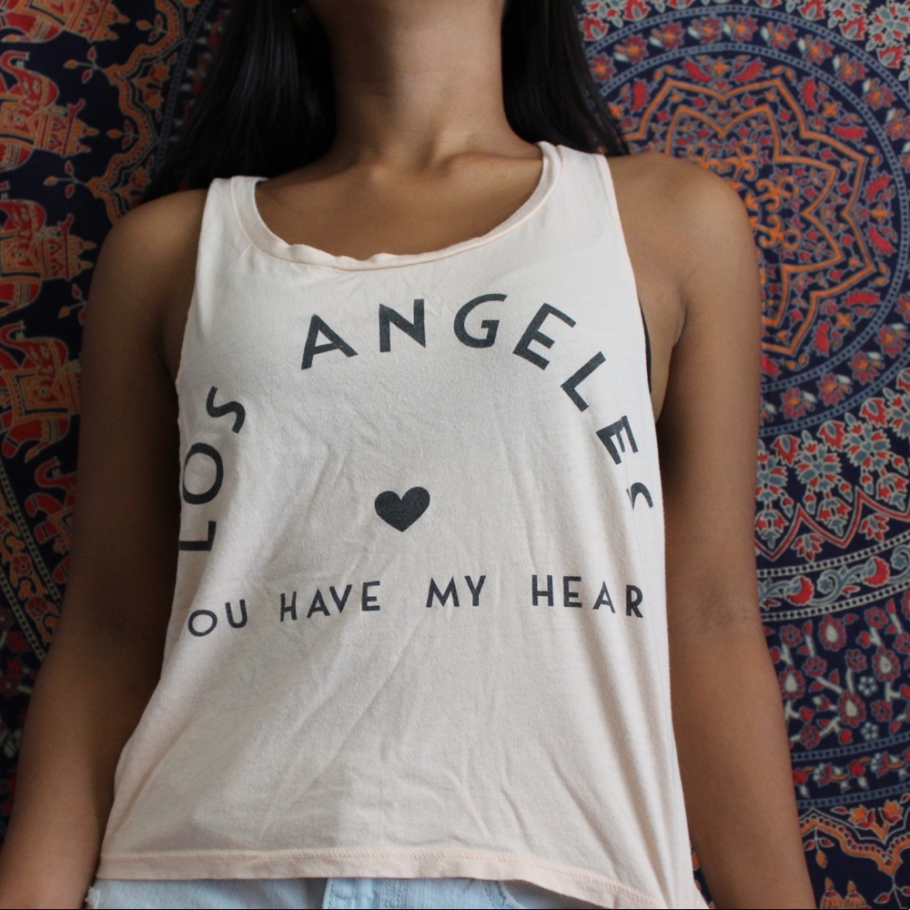 Light pink tank top